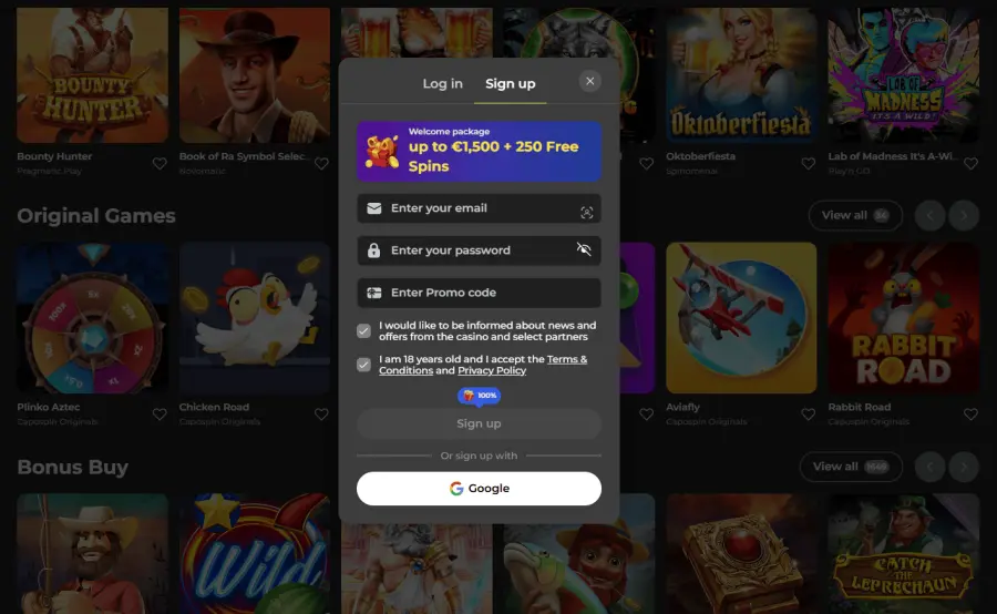 Capospin casino